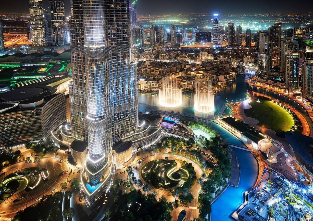 First Class 3Br With Full Burj Khalifa And Fountain View ดูไบ ภายนอก รูปภาพ