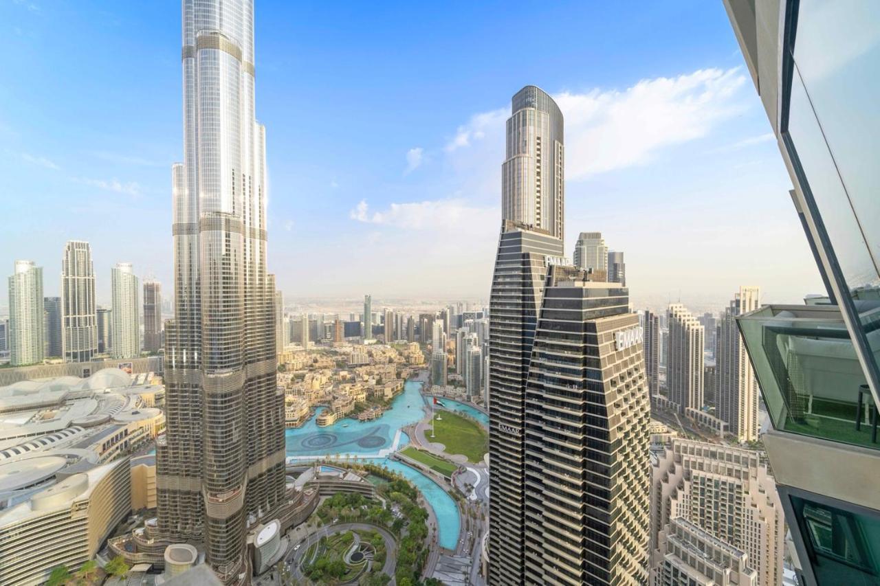 First Class 3Br With Full Burj Khalifa And Fountain View ดูไบ ภายนอก รูปภาพ