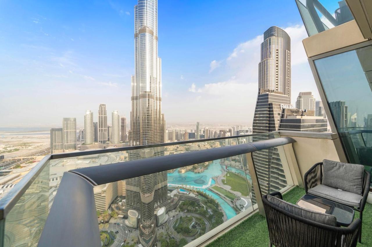 First Class 3Br With Full Burj Khalifa And Fountain View ดูไบ ภายนอก รูปภาพ