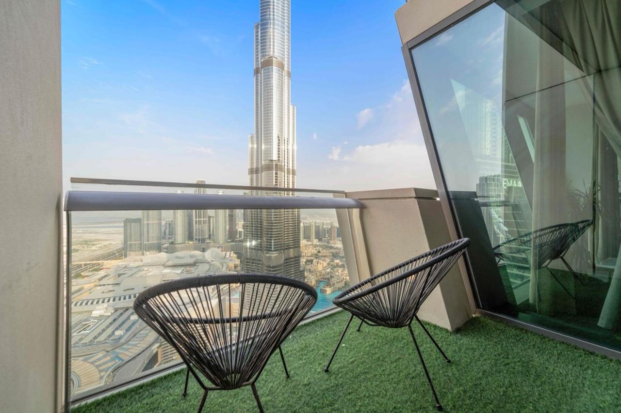 First Class 3Br With Full Burj Khalifa And Fountain View ดูไบ ภายนอก รูปภาพ